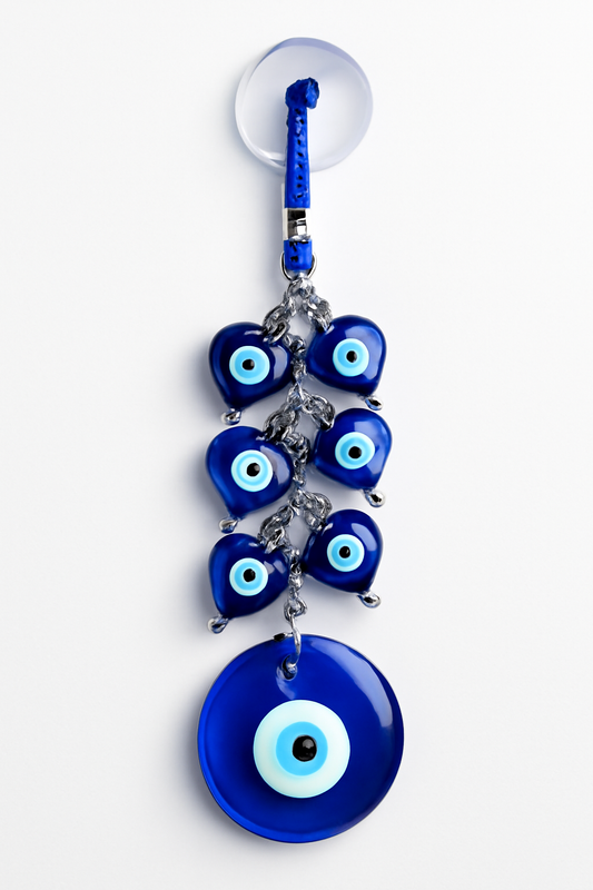 Premium Blue Evil Eye Hanging for Home & Car
