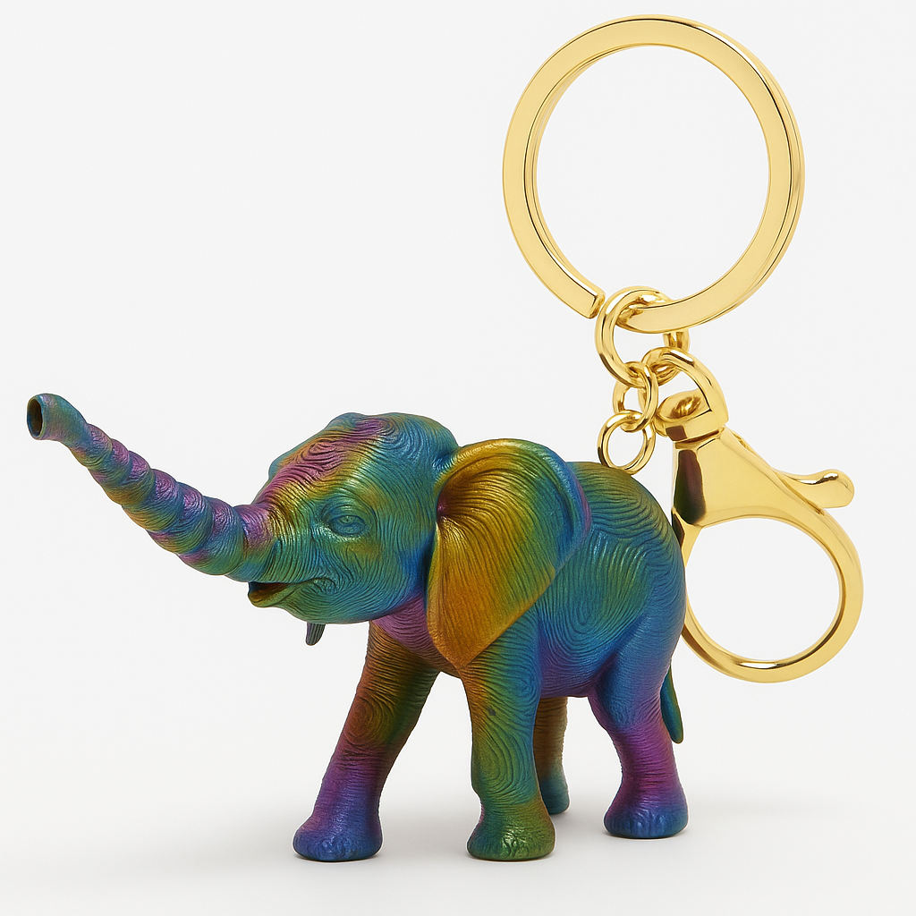 3D Printed Animal Keychain