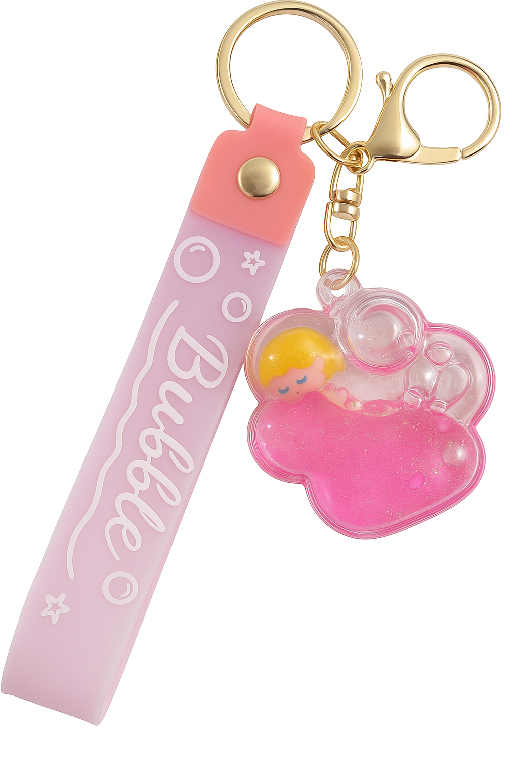 Glitter Keychain- 7 varient