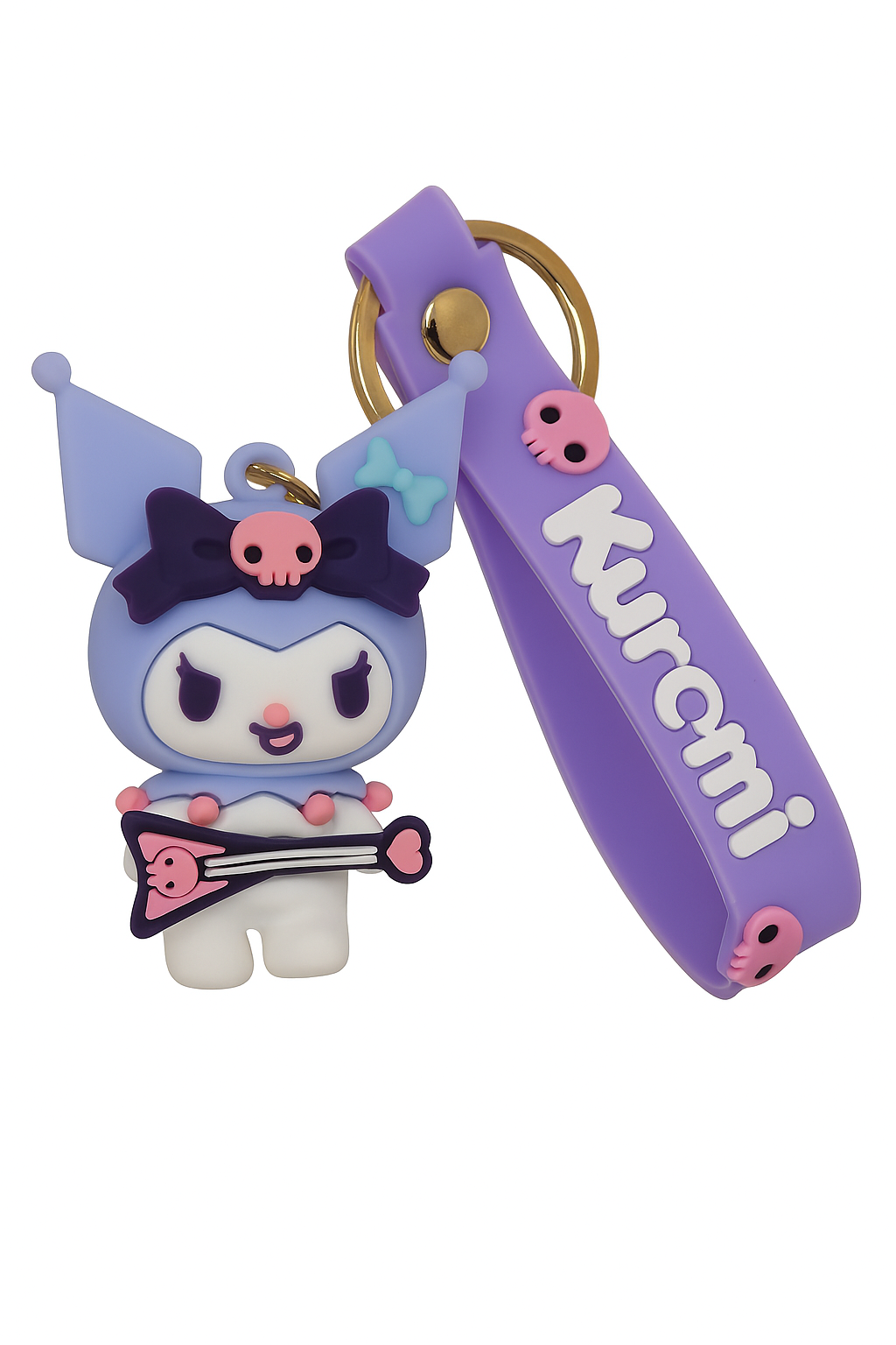 Cute and colorful Kuromi keychain