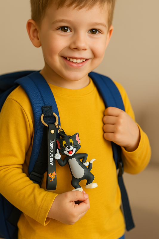 🎒 Tom & Jerry Cartoon Keychain