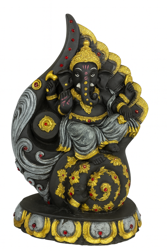 ✨ Black & Golden Lord Ganesha Idol✨✨