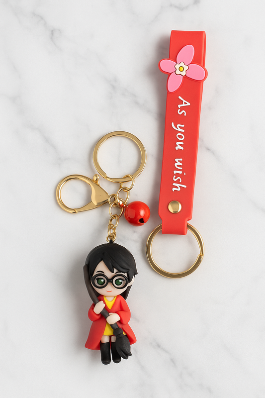 Cute Keychain with Strap