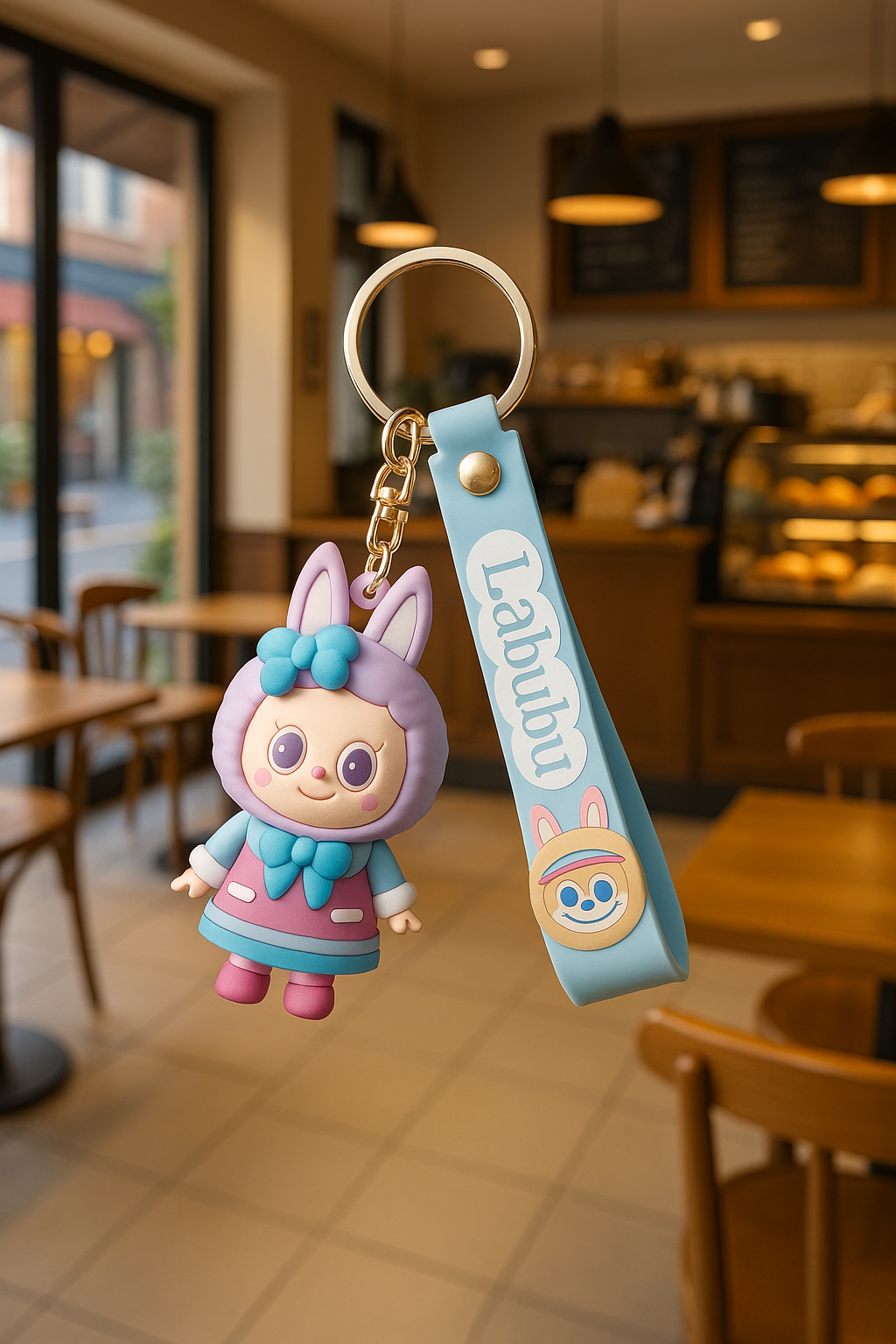 Labubu Bunny Girl Keychain