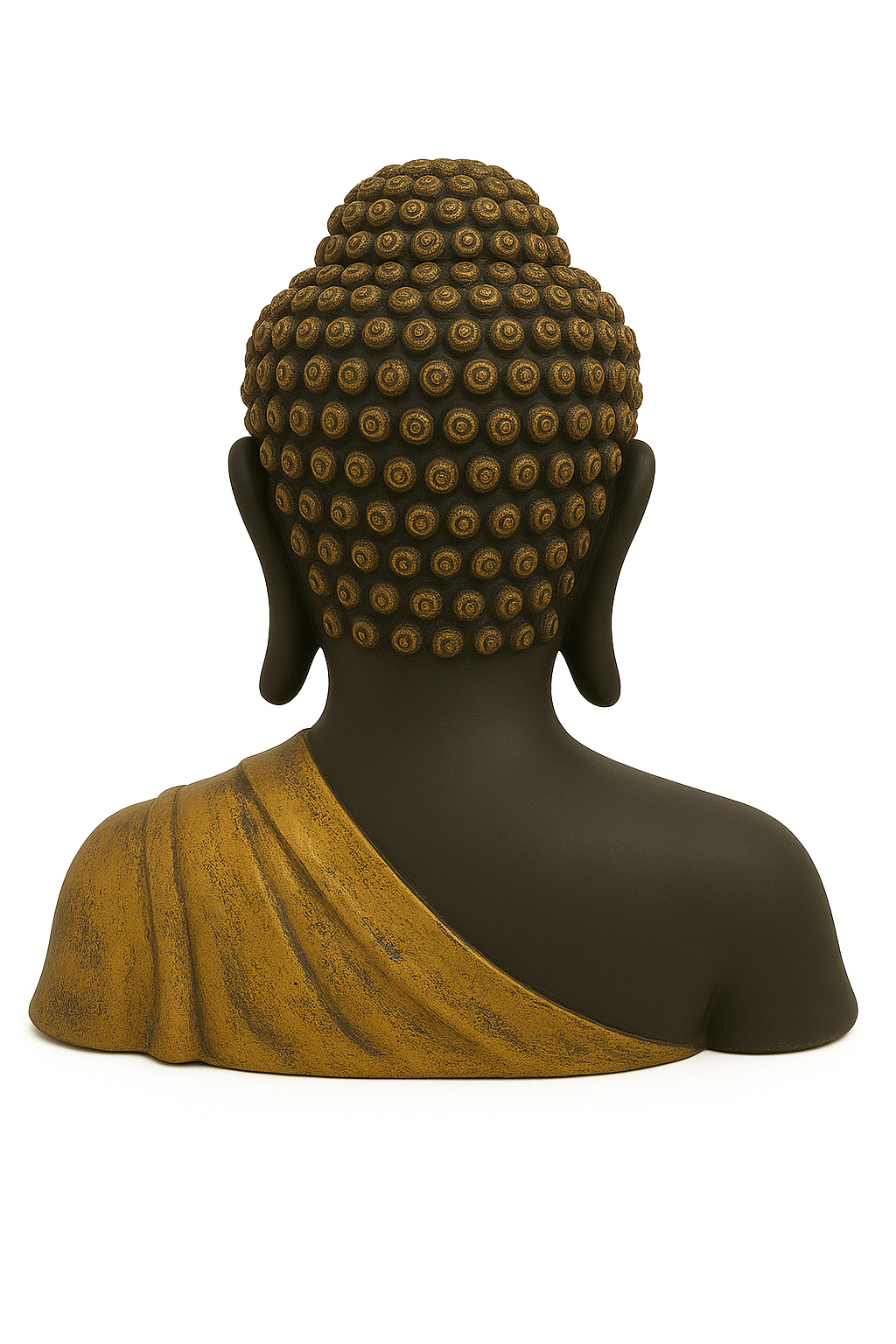 ✨ Black & Golden Buddha Bust Idol🎇
