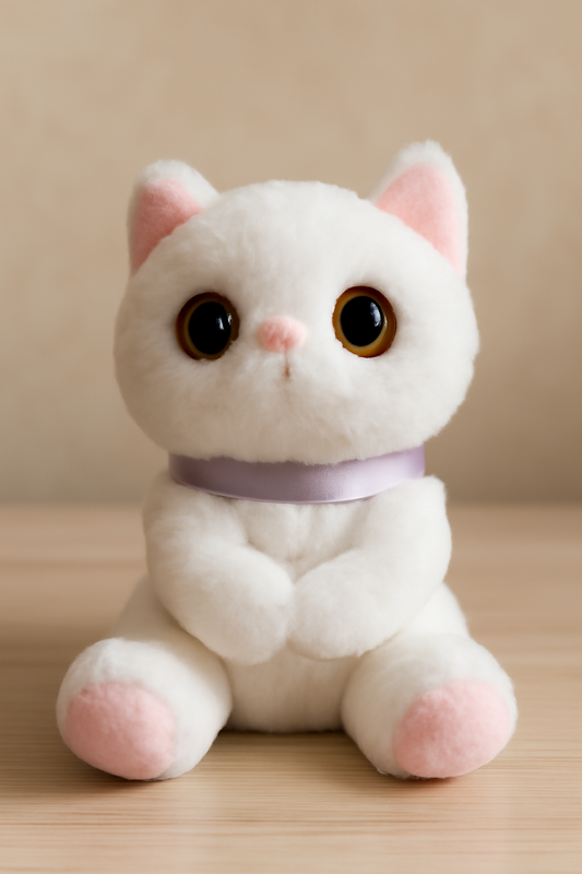 Cute Soft Plush Cat Toy for Kids