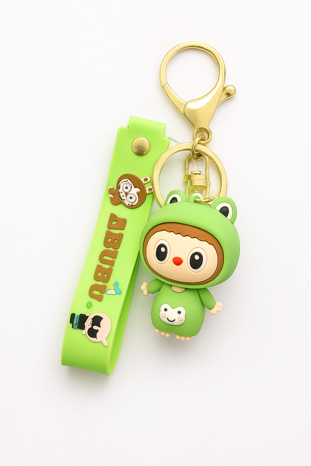 Cute Frog Costume Keychain