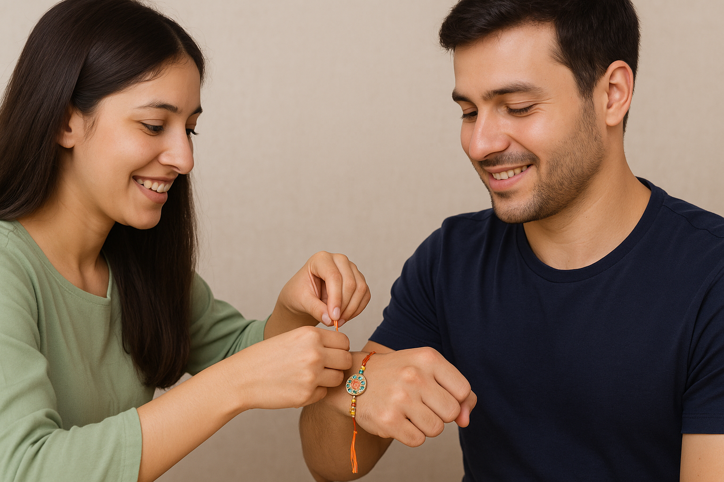 Designer Floral Rakhi Combo π