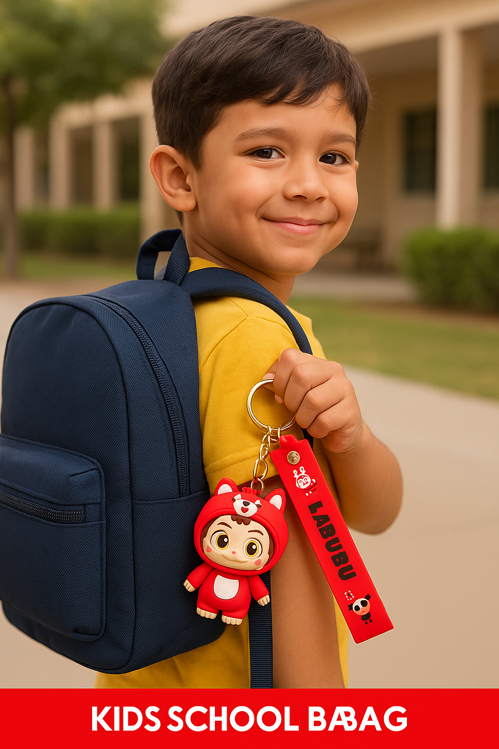 π Labubu Cartoon Keychain for Kids