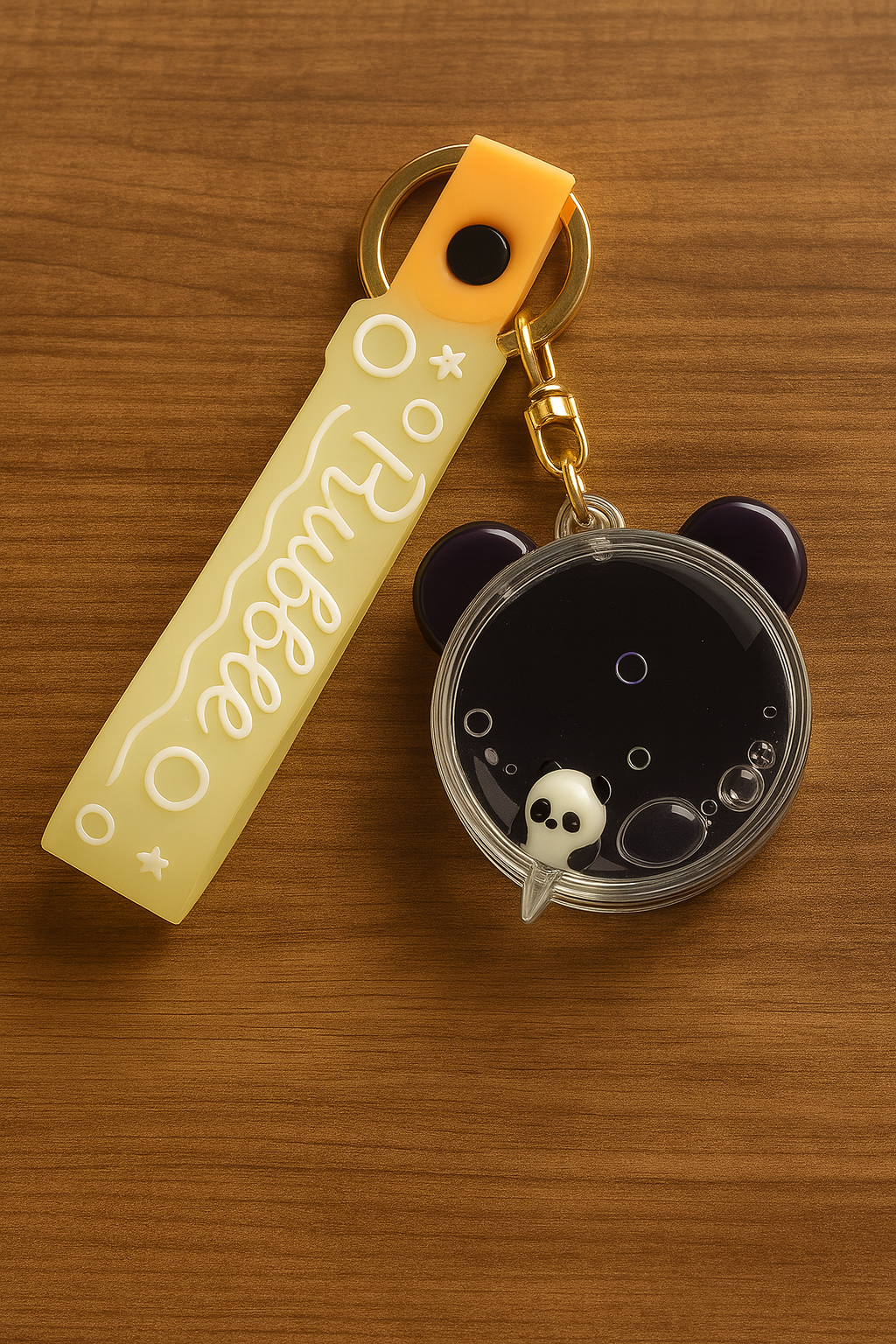 Cute Panda Bubble Keychain
