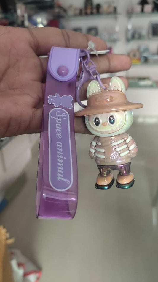 LABUBU Space Animal Keychain