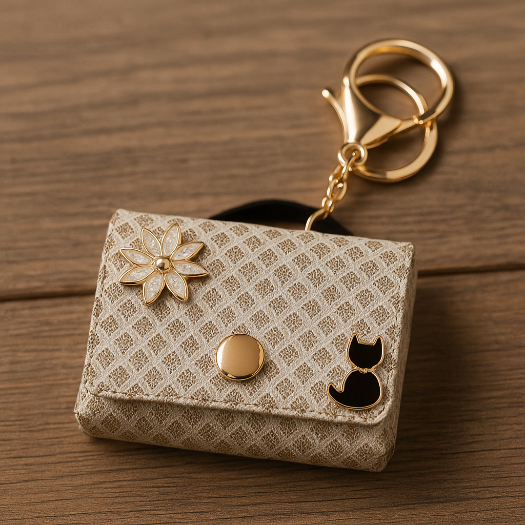 Elegant Mini Purse Keychain