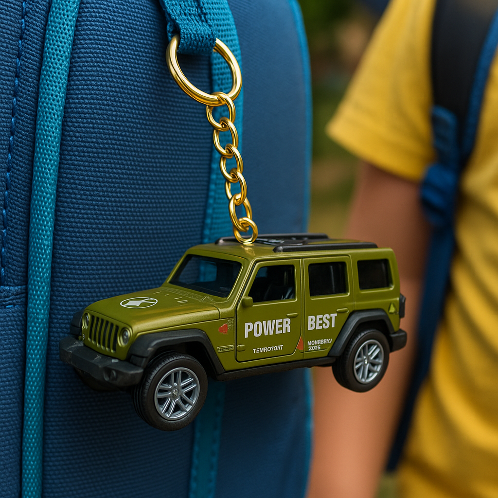 Power Best Jeep Keychain