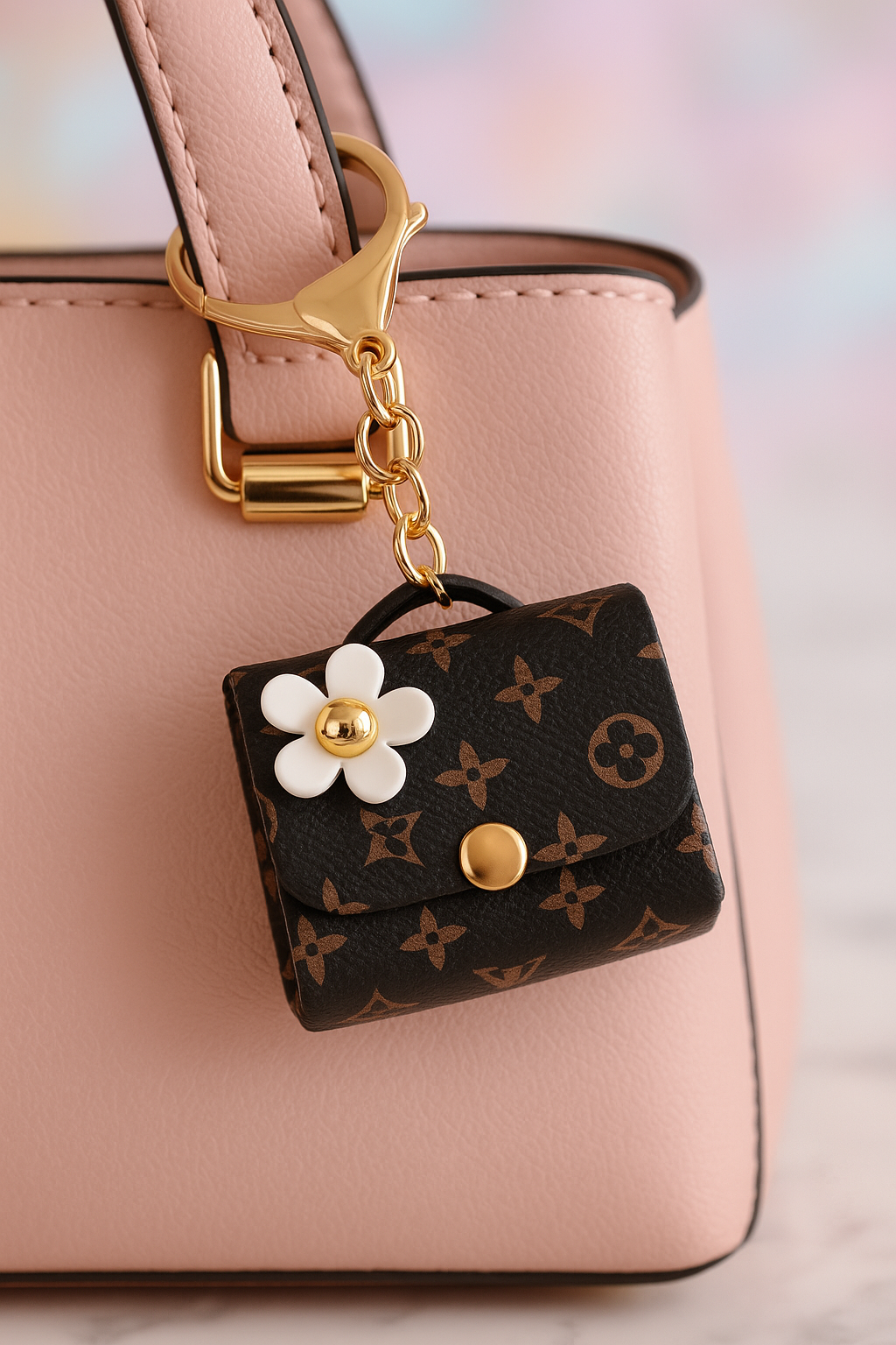 Luxury Mini Purse Keychain