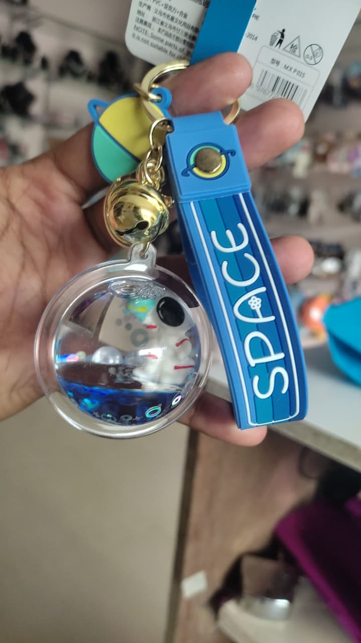 Glitter Keychain- 7 varient