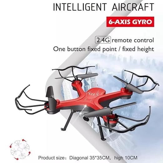 😍Flowing Fire 2.4G RC Drone Plastic 6 Channe