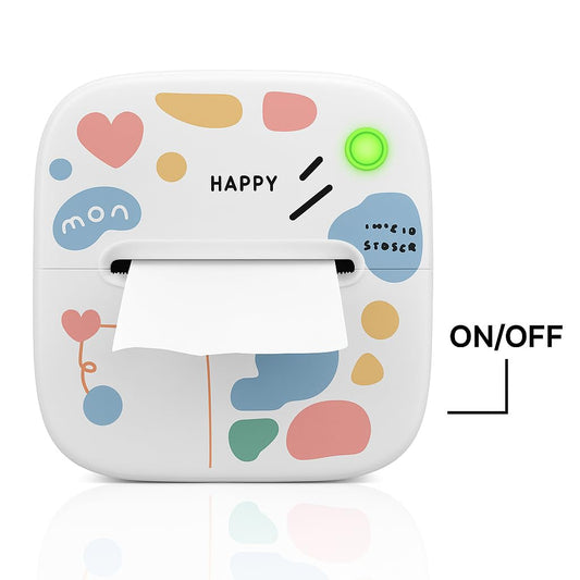 Mini Pocket Thermal Printer | Wireless Rechargeable Printer |