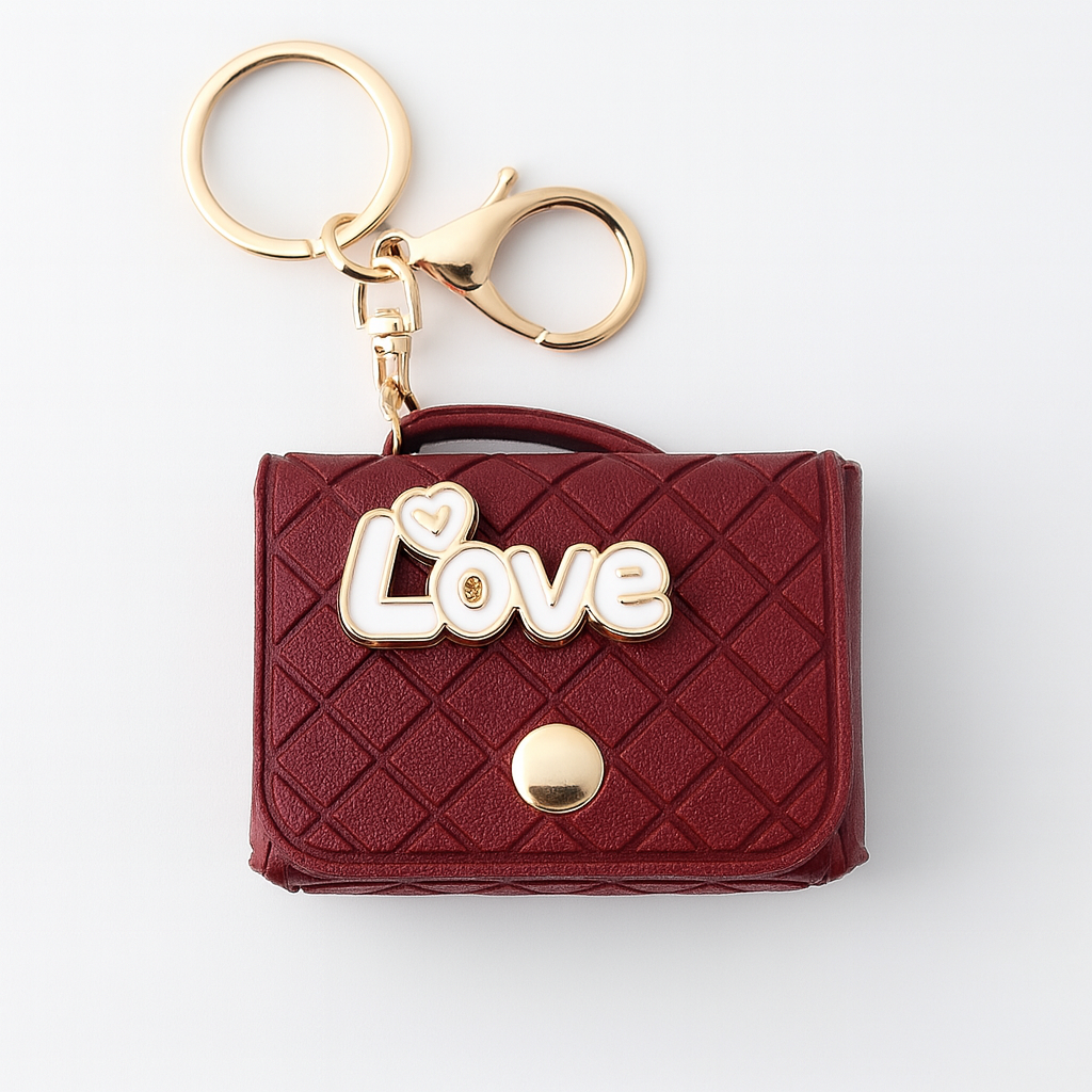 Love Mini Wallet Keychain