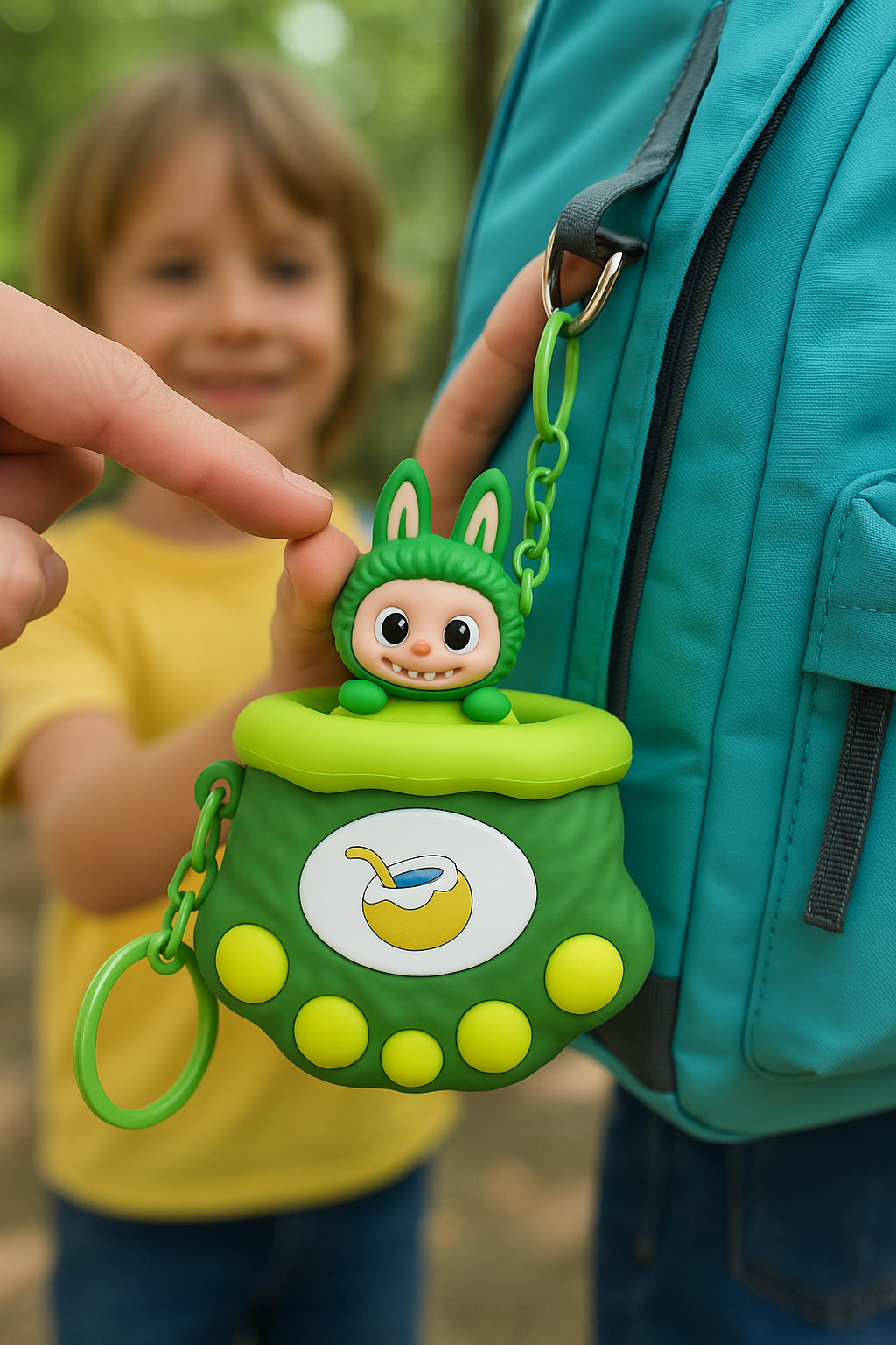 Labubu key chain 4 varient