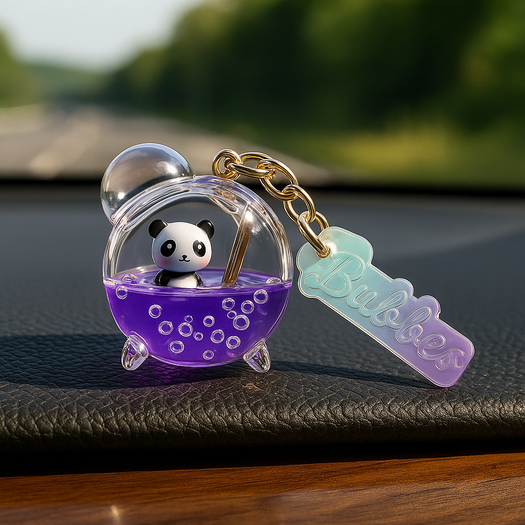 Panda Bubble Keychain