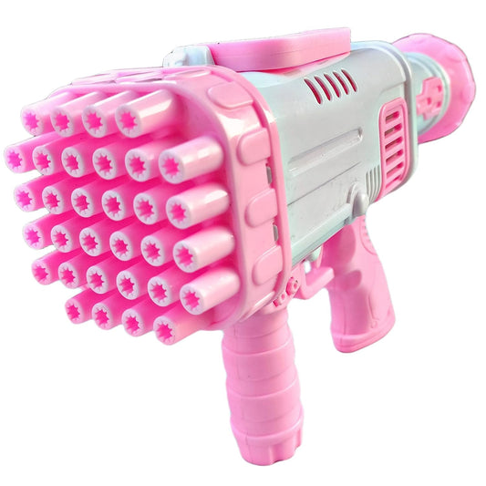 32-Hole Gatling Bubble Gun Toy for Kids |