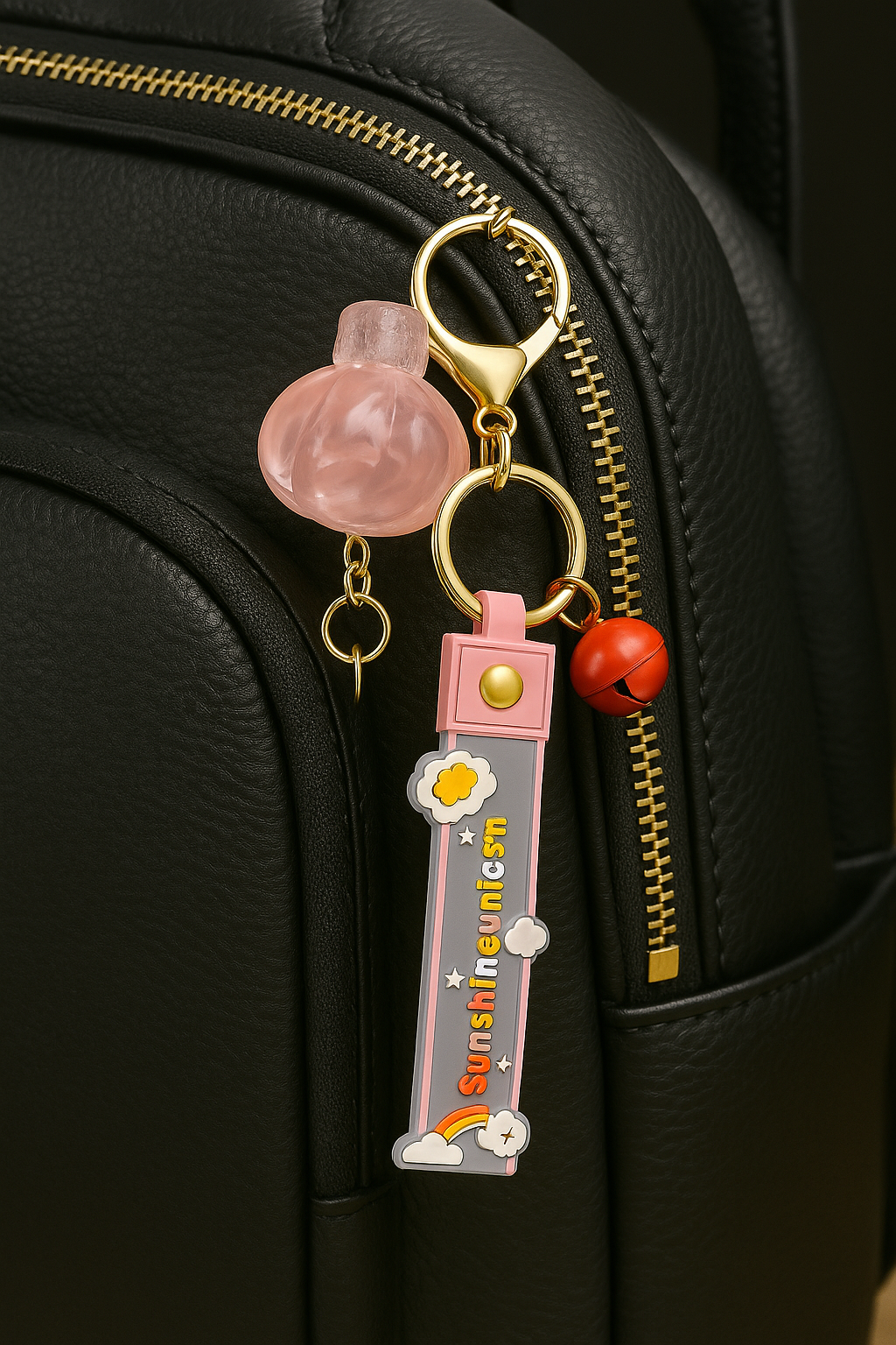 ๐ธ Cute Sunshine Unicorn Keychain