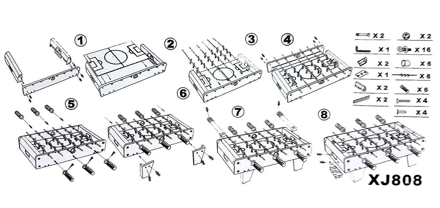 Foosball Table |Football Table Game |Mini Football Game Board|