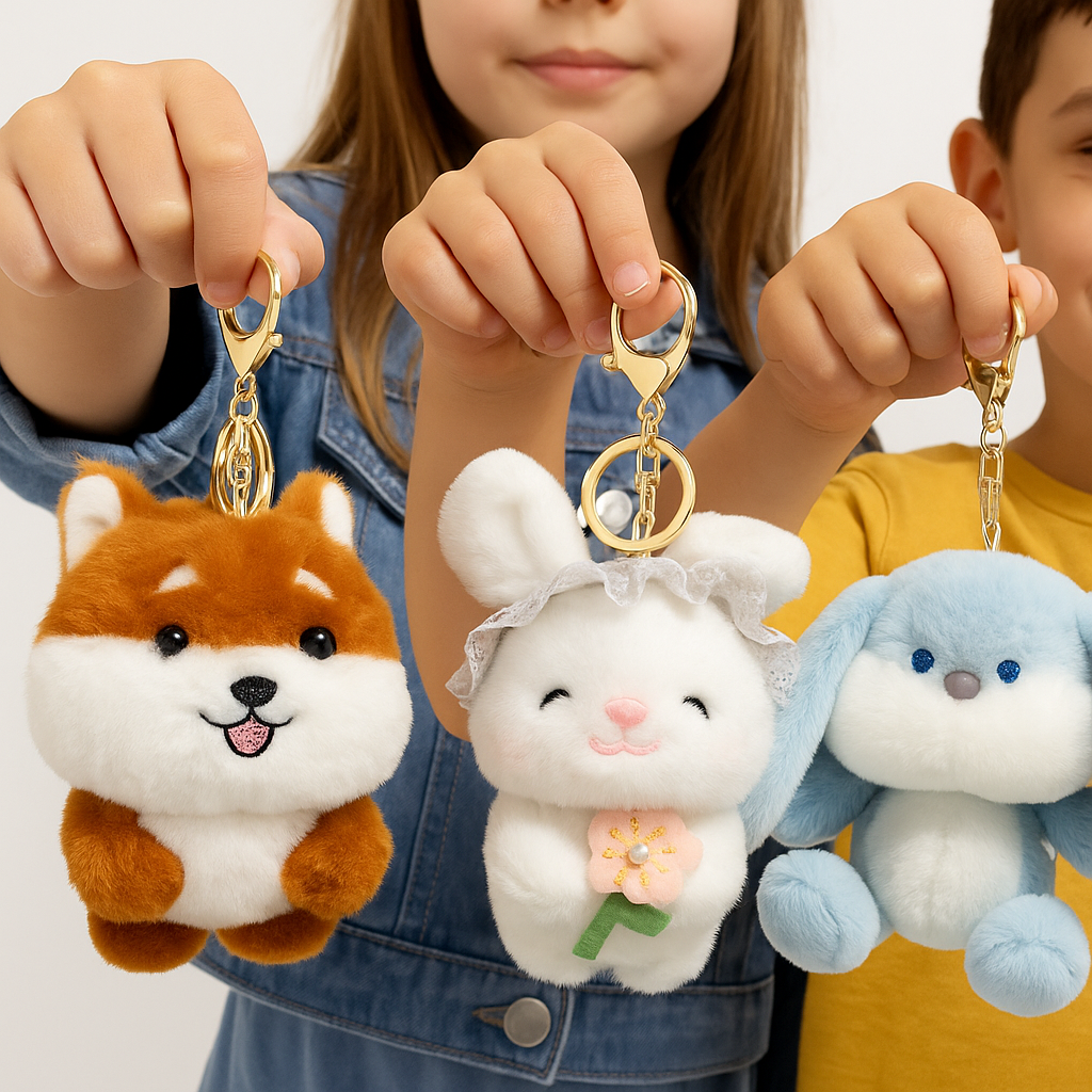 Cute Animal Keychain - 10 varient