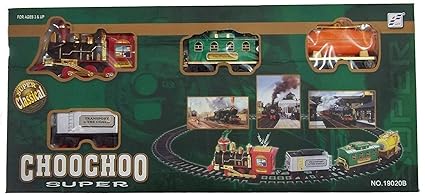 Choo Choo Train with Track Set for Boys & Girls,