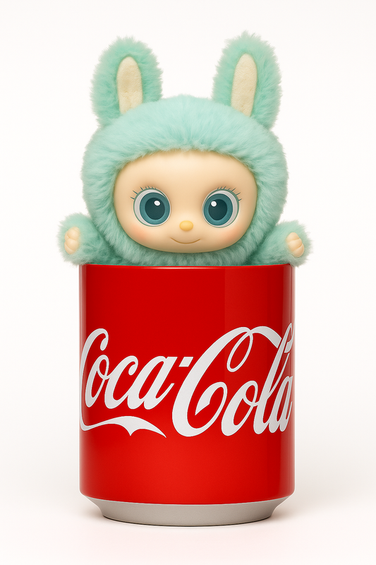 Coca Cola Labubu limited Edition  Keychain - 4 varient