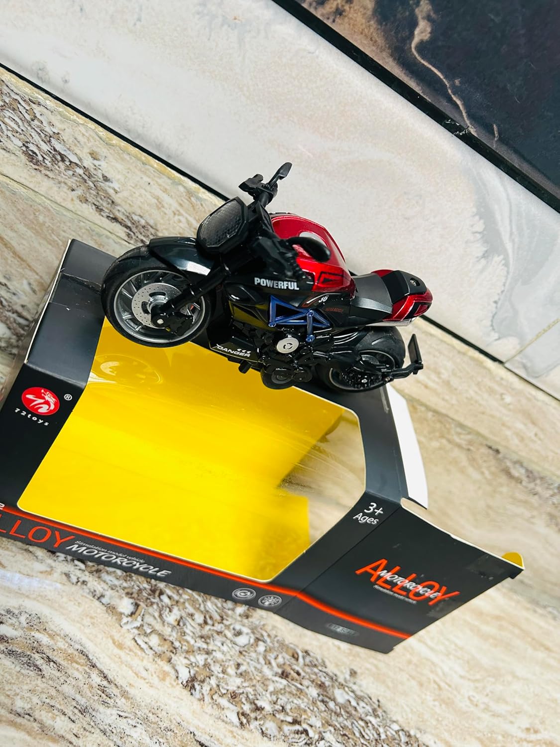 Bike Diecast Motorcycle Model Pull Back Vehicles Superbike ATank,