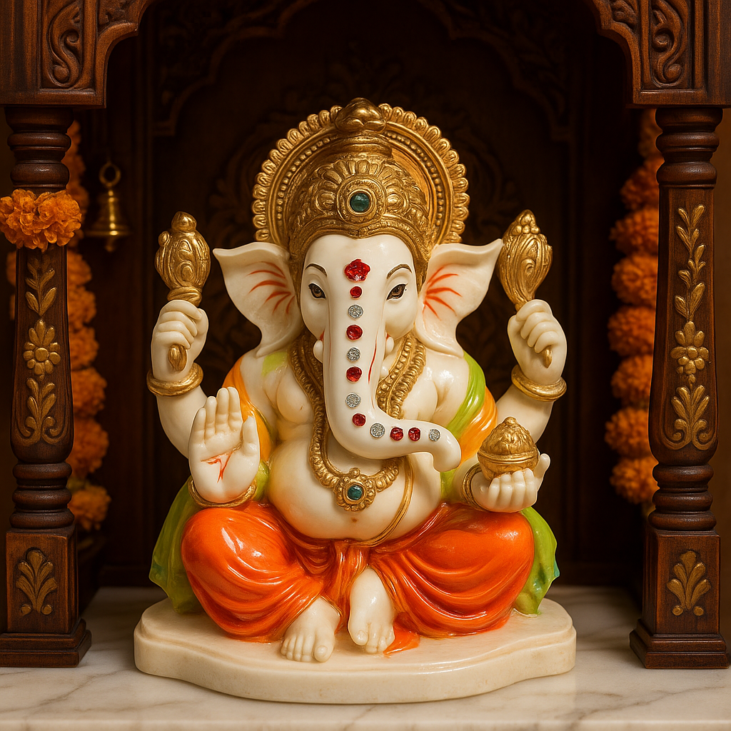 🪔 Divine Lord Ganesha Idol