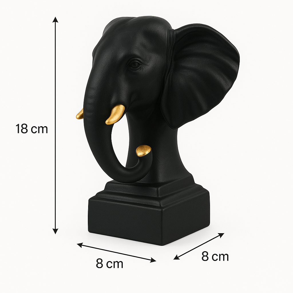 π Black Elephant Head Idol