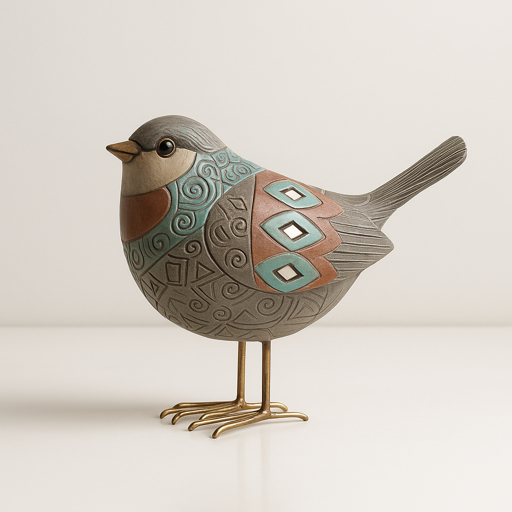 Decorative Bird Figurine