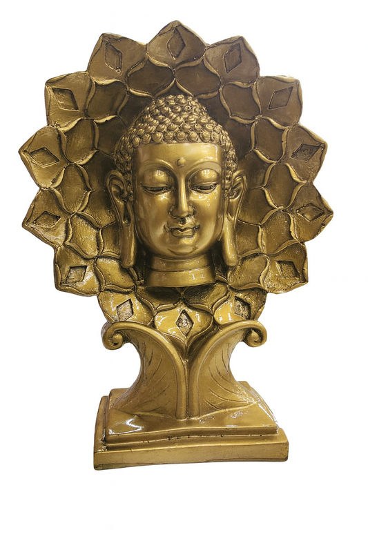 ๐ Golden Buddha Face Statue๐