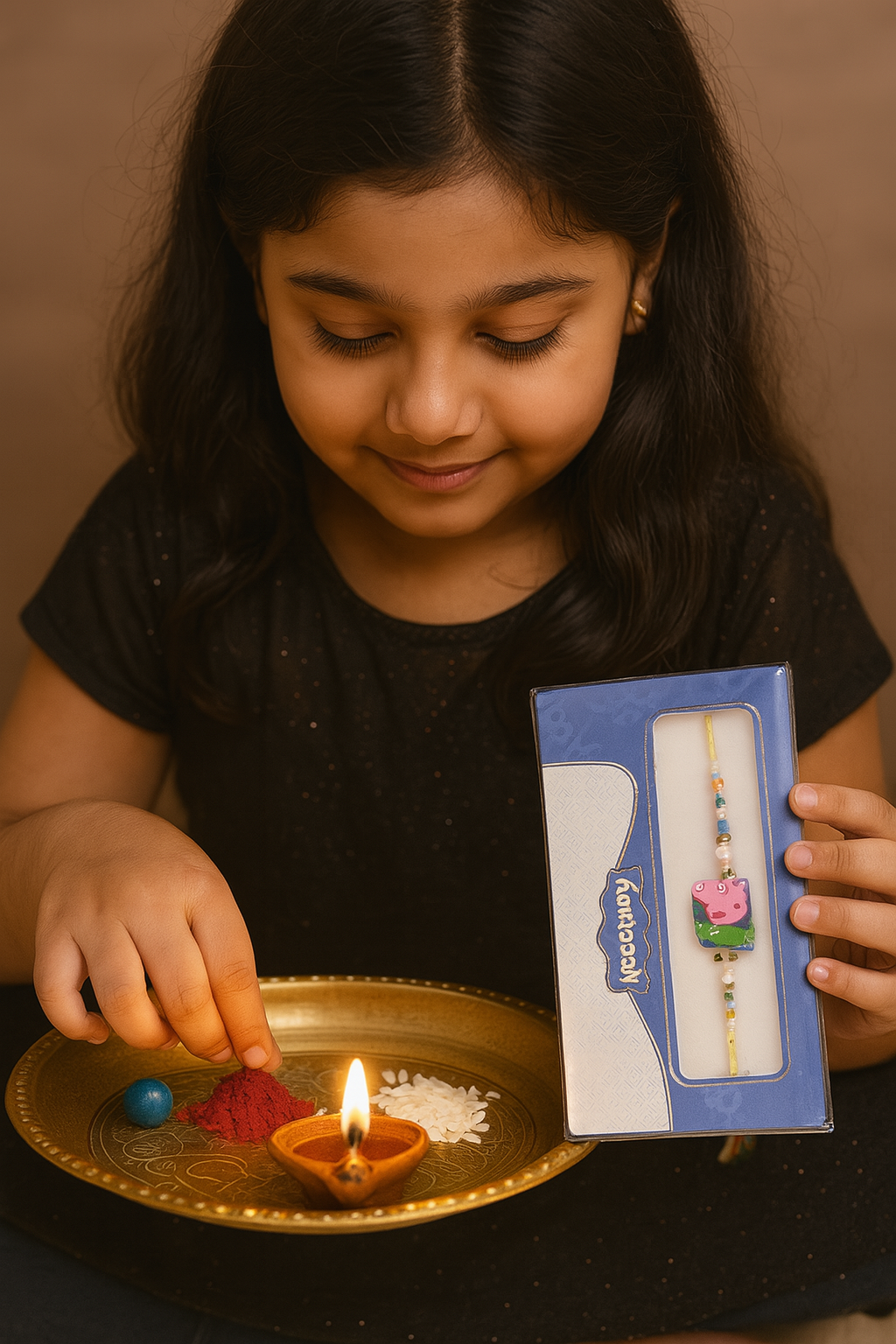 Cute Cartoon Rakhi for Kids ๐ง๐ง
