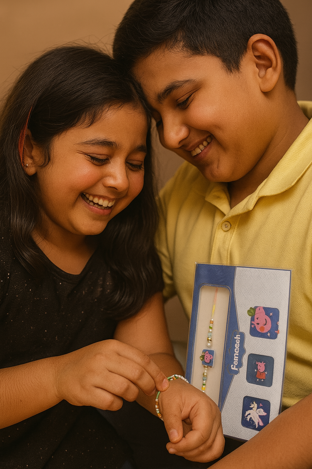 Cute Cartoon Rakhi for Kids ๐ง๐ง
