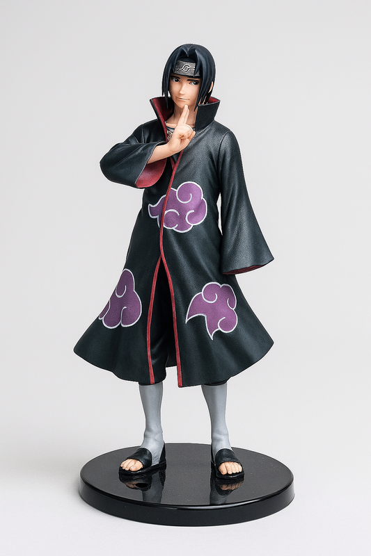 🌀 Itachi Uchiha Akatsuki Action Figure –