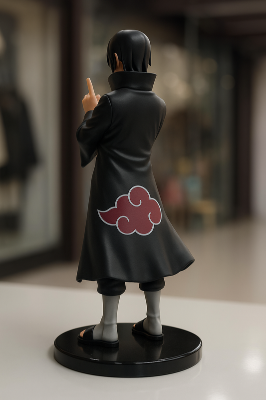 🌀 Itachi Uchiha Akatsuki Action Figure –
