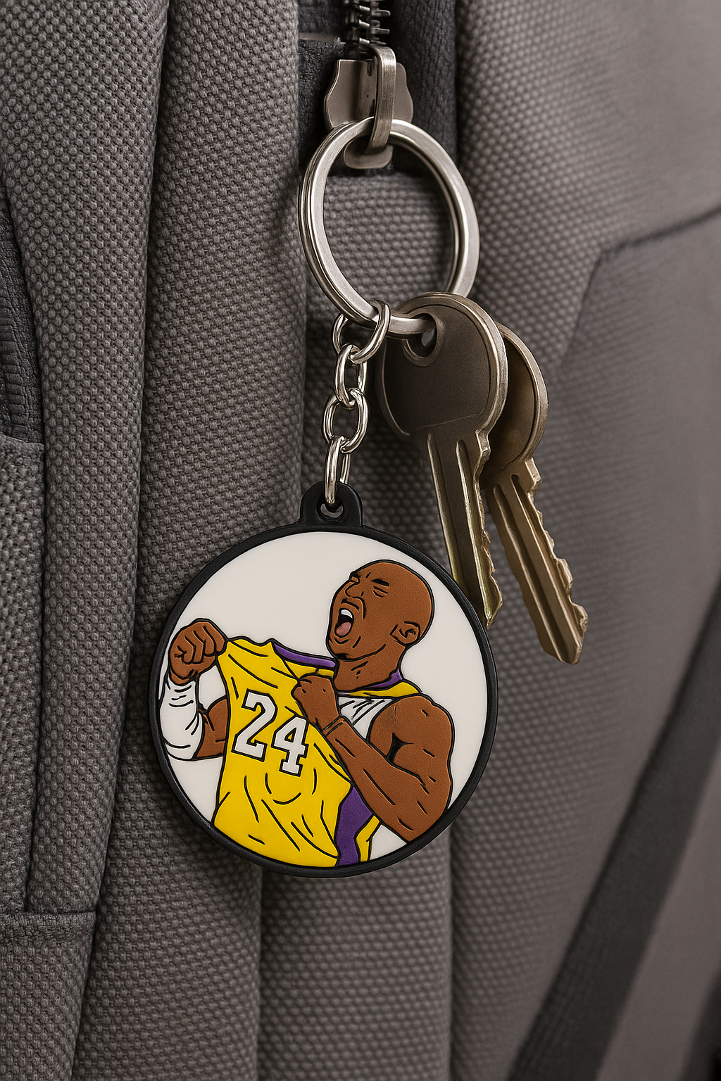 Kobe-Inspired #24 Spinner Keychain