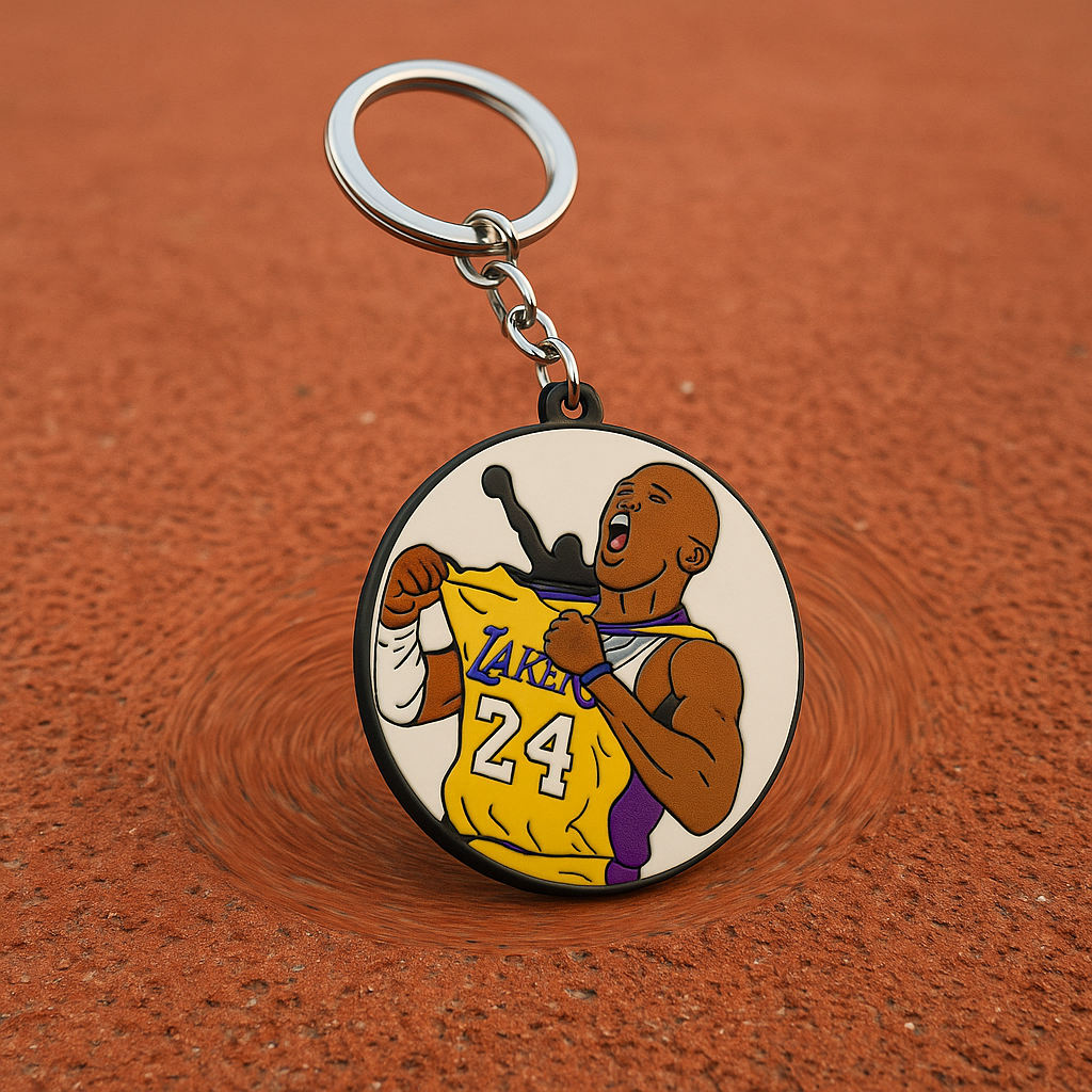 Kobe-Inspired #24 Spinner Keychain