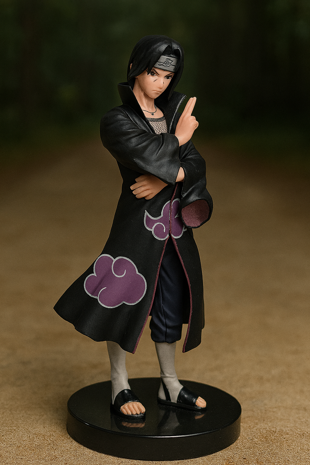 🌀 Itachi Uchiha Akatsuki Action Figure –