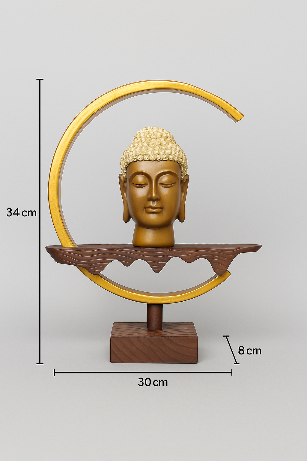 Golden Buddha Table Lamp |