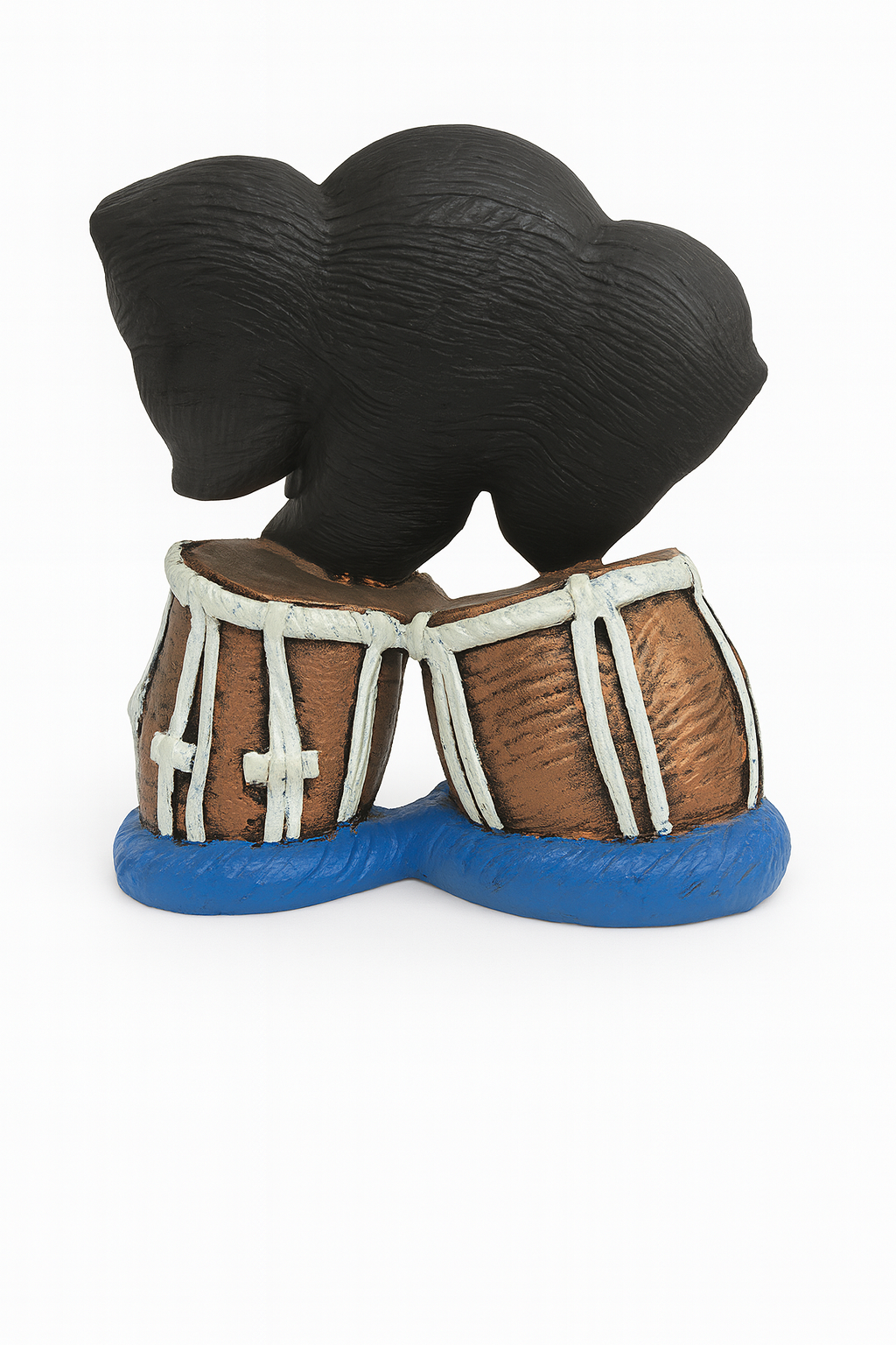 Elephant Head with Tabla Showpiece-