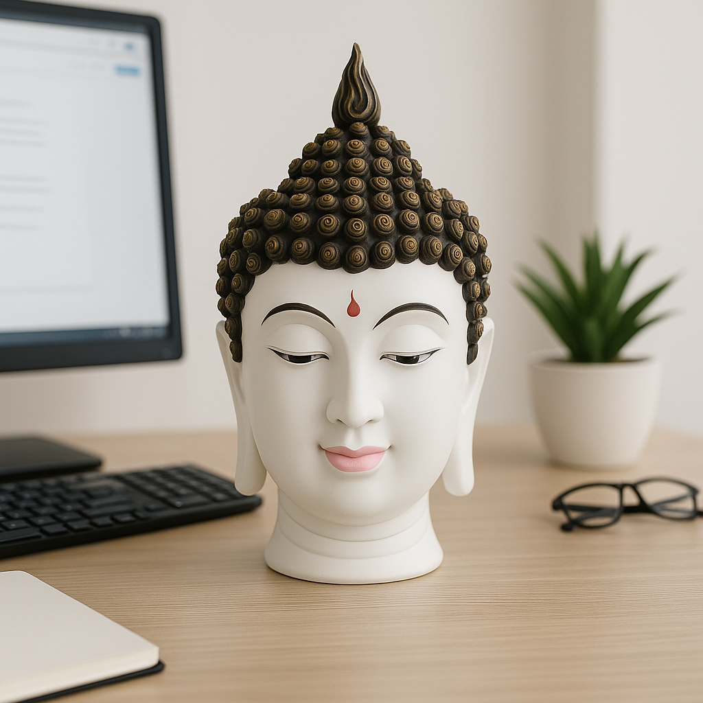 🪷 Buddha Head Idol-