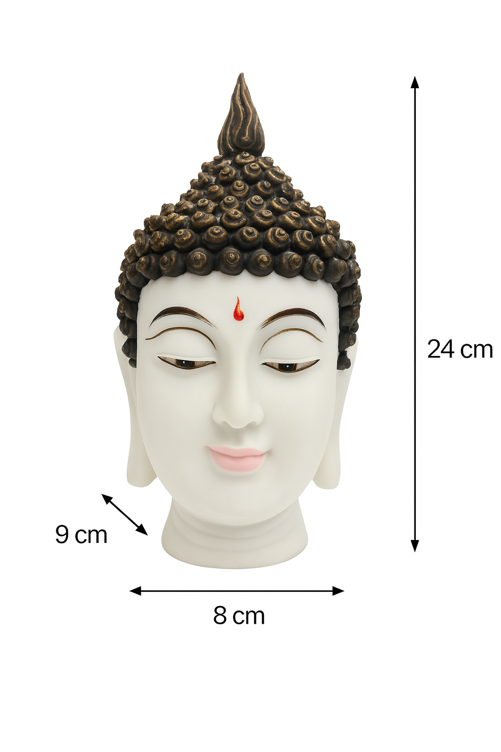 🪷 Buddha Head Idol-
