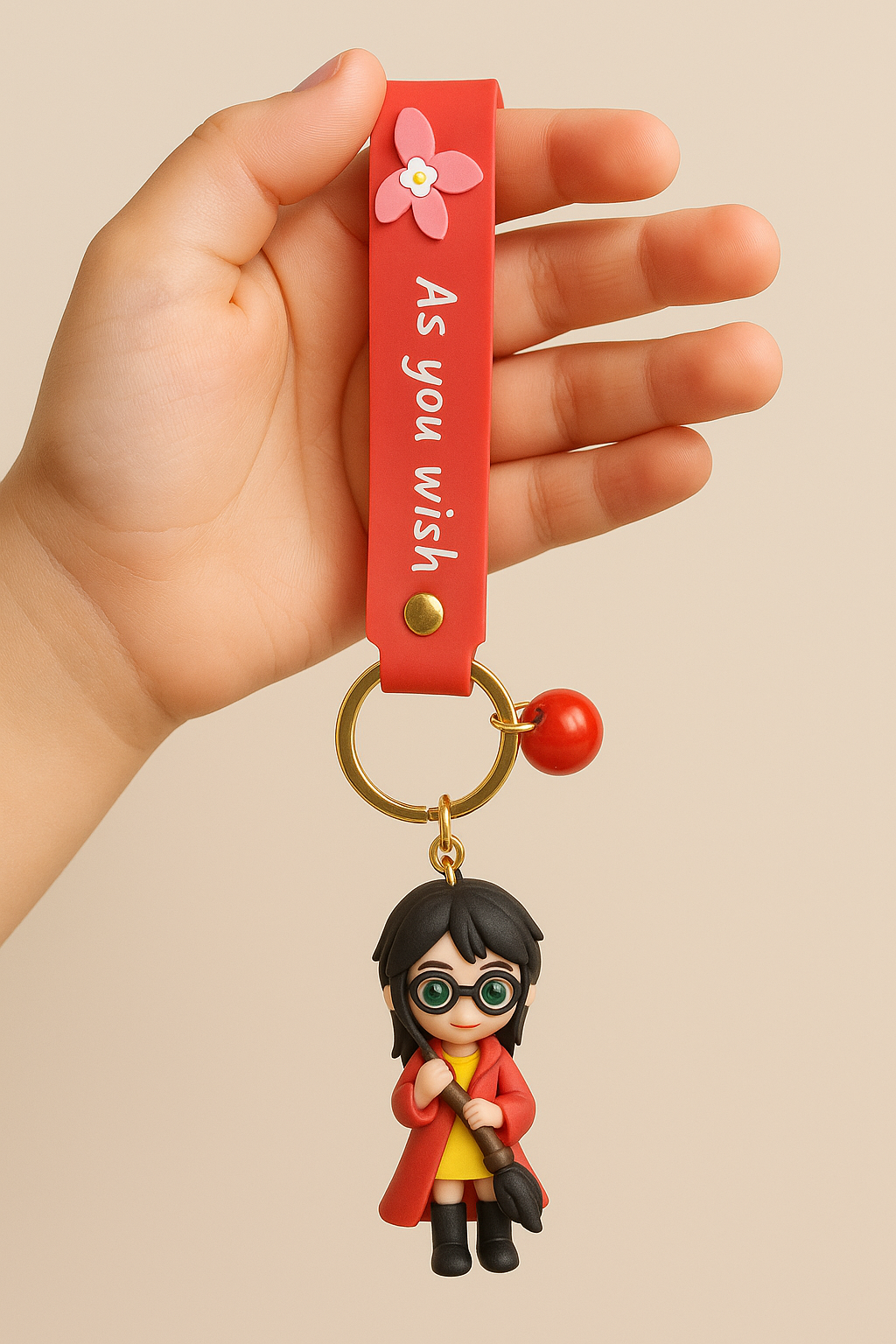 Cute Keychain with Strap