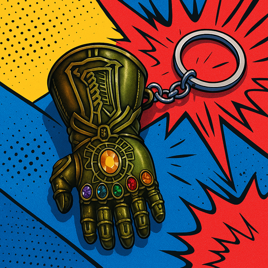 Infinity Gauntlet Metal Keychain