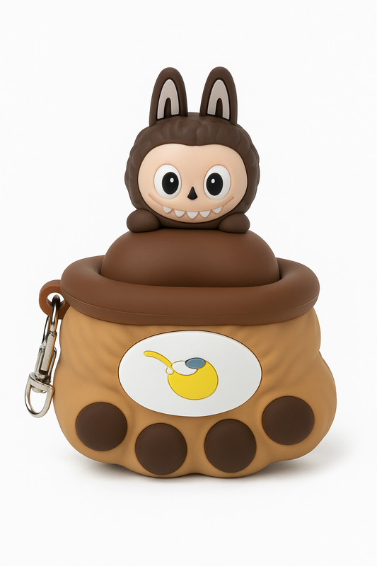 Pop It Up Labubu Bunny Keychain