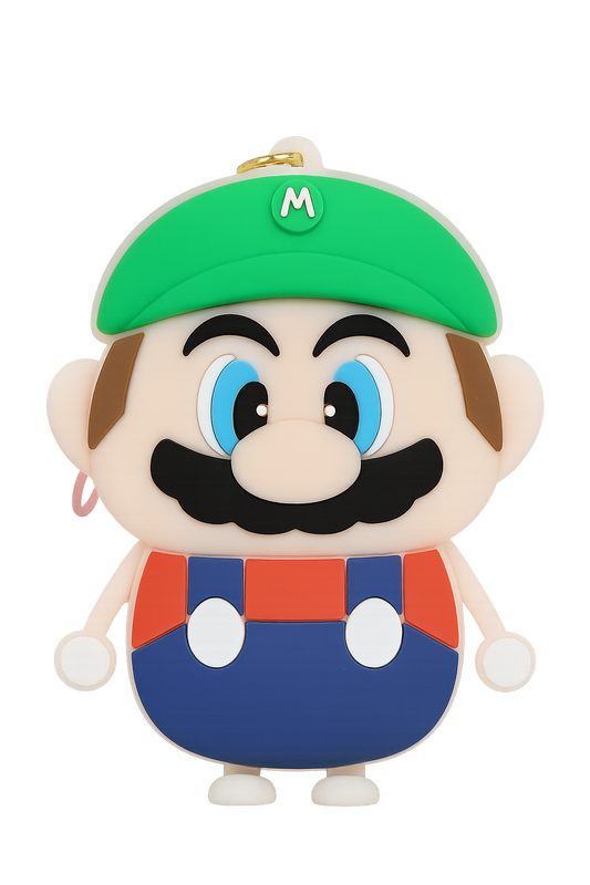 "Mario Style Cartoon Keychain